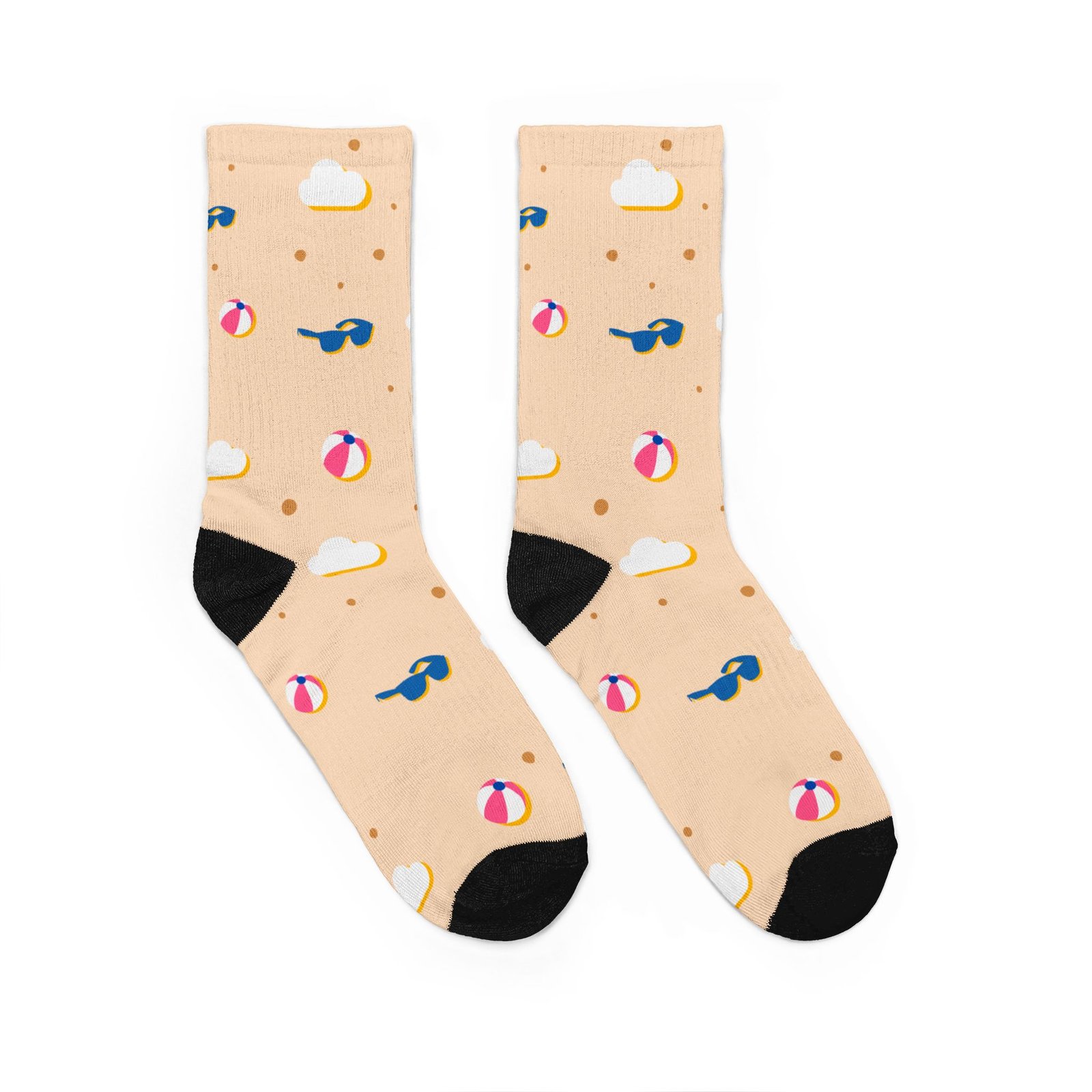 Unisex Padded Crew Socks (DTG) - Image 2