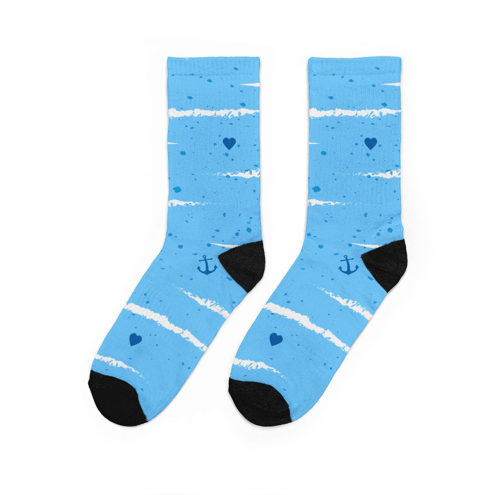 Unisex Padded Crew Socks (DTG)
