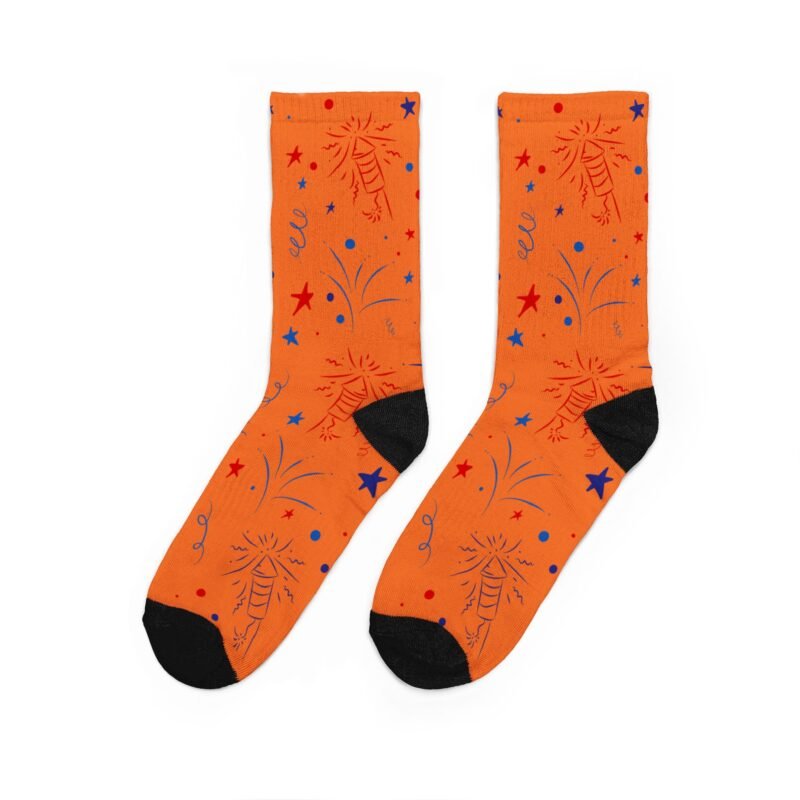 Unisex Padded Crew Socks (DTG)