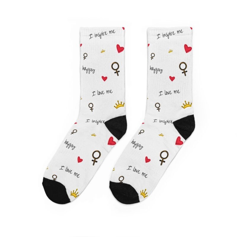 Unisex Padded Crew Socks (DTG)