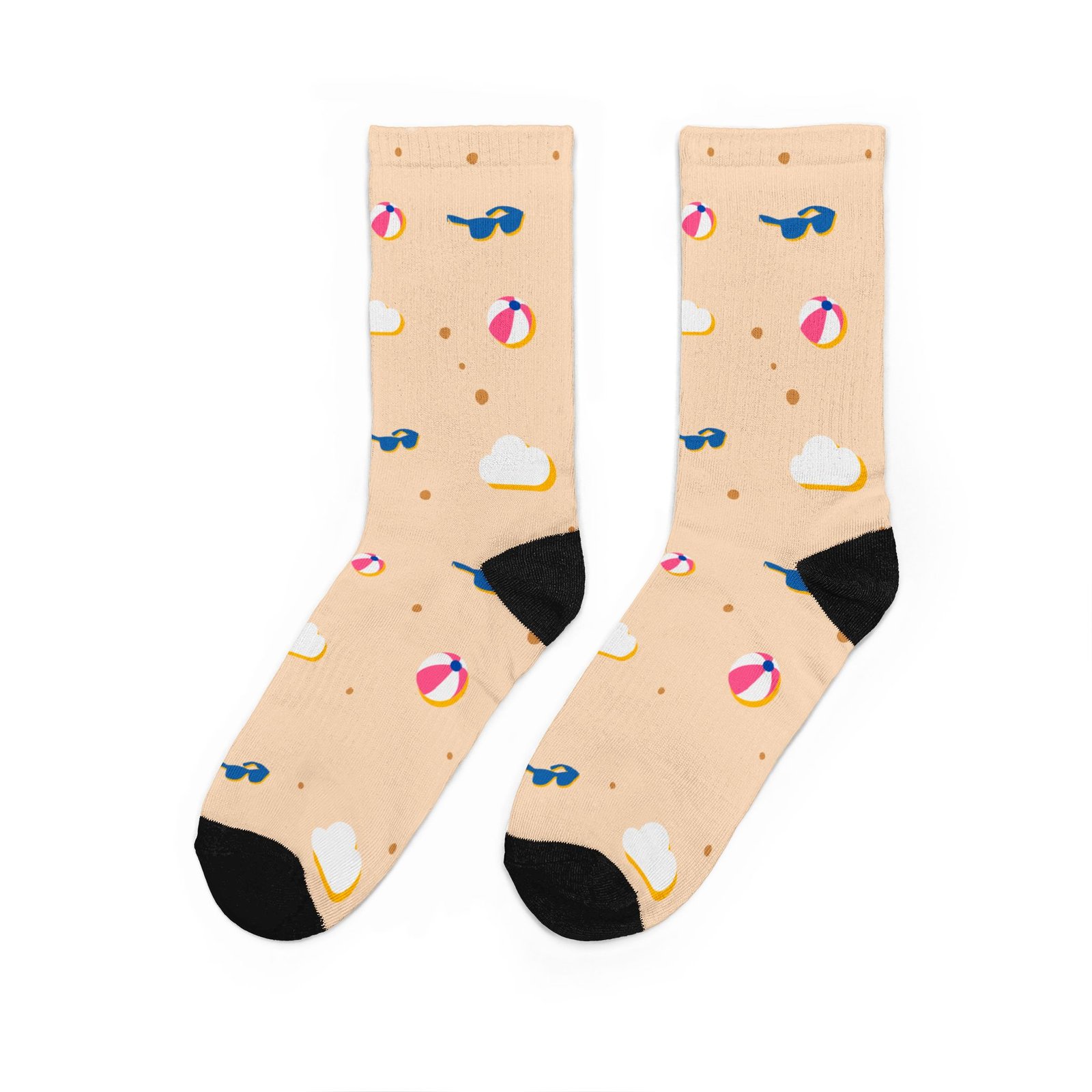Unisex Padded Crew Socks (DTG)