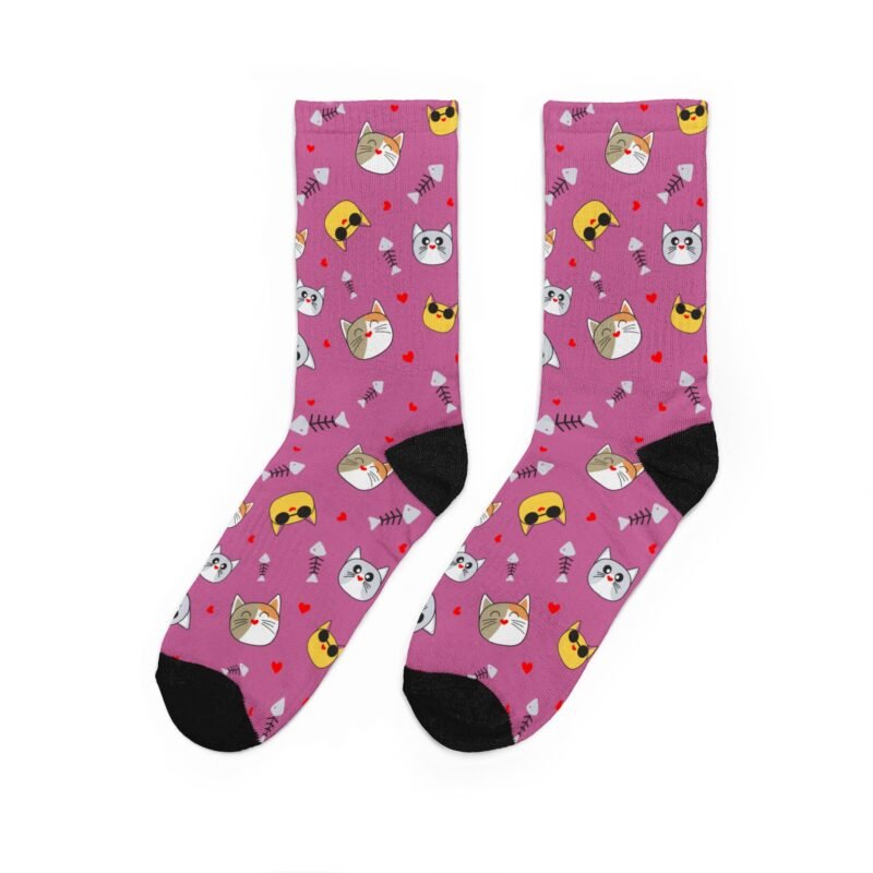 Unisex Padded Crew Socks (DTG)